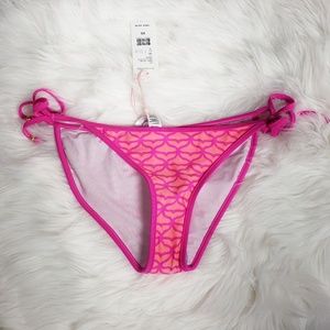 Vineyard Vines New String Bikini Bottom Xs Pink